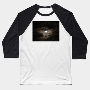 Moon & Clouds Baseball T-Shirt